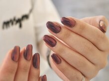 グレースネイルファクトリー(grace'nail factory)/ミラーネイル/秋ネイル