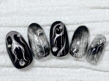 ハニービービー(Honey Bee Bee)/ブラックタイダイ柄