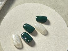 サロンモワ(salon mowa)/ポインセチア ネイル