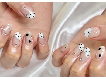 トラストネイル 佐野店(TRUST Nail)/ドット×ハートホロ