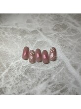 ネイルサロン エーナイン ちとせモール店/定額ネイル　春デザイン