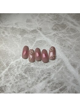 ネイルサロン エーナイン ちとせモール店/定額ネイル　春デザイン