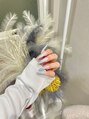 ネイルプラザ 河原町OPA店(NAIL PLAZA) 夏水色グラデーションネイル