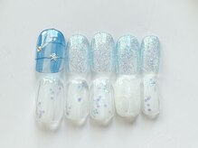 ユノ フィオーレ(Juno fiore)/ちぐはぐマリンネイル