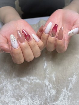 モナート(Monart)の写真/八丁堀交差点から徒歩1分！【アート2本￥5,500~】上品×キレイめ、冬のデザインもお任せください♪