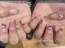 リンドネイル バイ モカ アンド ララ(Lind nail by moca and LaLa)/【mian】ツイードネイル