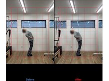 デップ 京都西院店(DEP)/初回体験後の姿勢変化