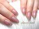クラッシーネイル(classy nail)の写真/当日予約OK◎大人女子のためのパラジェル/フィルイン導入！自爪へのダメージを抑えながら指先に輝きを…