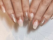 ディアネイル(dear.nail)/ホワイトニュアンスネイル☆