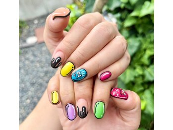 アバンギャルド(Avantgarde)/【福山市ネイル】ネイルデザイン