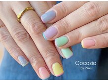 ココシア ネイル(Cocosia)/Skinny french ¥6600