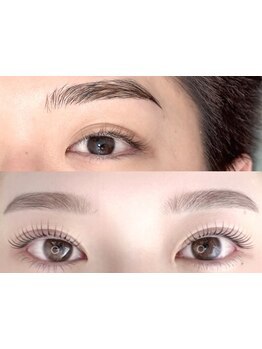 アイブロウメニューがあるサロン