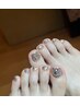【キラキラ派に】ラメフットネイル☆