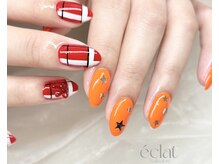 エクラ(eclat)/チェック×星