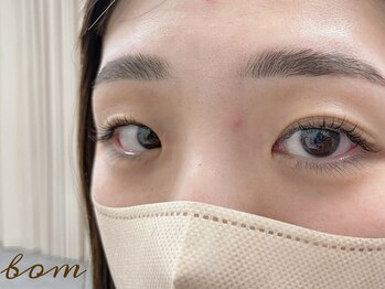 ボム(bom)/まつ毛パーマ×美眉スタイリング