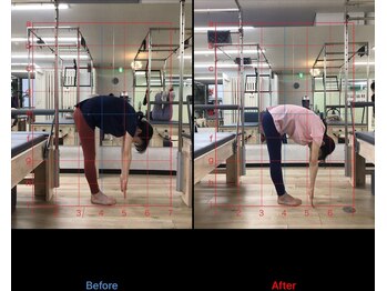 ラ ピラティス 銀座店(La pilates)/当店のビフォーアフターご紹介！