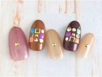 ビアンカ 美浜店(Bianca)/人気のハンドネイル¥9100