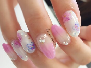 ラシェスキタモト (luscius kitamoto)/たらしこみフラワー