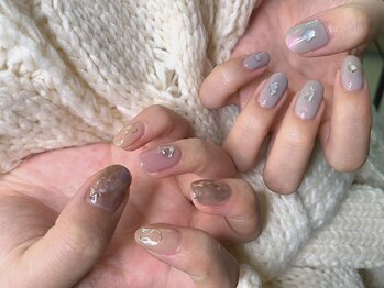 ネイル アバンス 西梅田店(Nail AVANCE.)/ニュアンスネイル