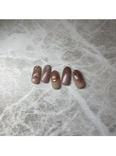 ネイルサロン エーナイン ちとせモール店/定額ネイル　春デザイン