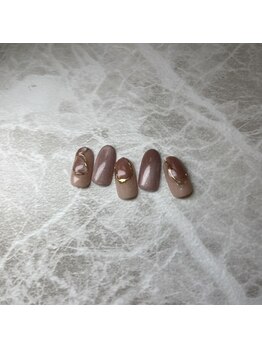 ネイルサロン エーナイン ちとせモール店/定額ネイル　春デザイン