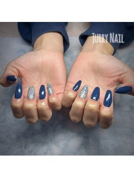 ジュリーネイル 所沢店/ラメシンプルデザイン