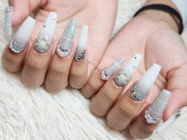 フラッシュチェックネイル