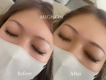 アイルーム ミニョン(eyeroom mignon)/ふわ眉パーマ×美眉wax