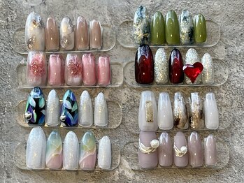 アウリン(AURYN)の写真/エデュケーター資格をもつスタッフ在籍☆他とは違う独創的デザインでハイクオリティを求める女性も大満足!