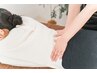 【全身お疲れケア☆】もみほぐし＋オイルフットorハンド＋ヘッドスパ 70分