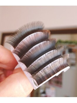 ラマジ(Lamazi)/フラットラッシュブラウンカラー