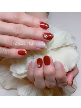 アグラスデボーテ(Agrace de Beaute)/秋ネイル