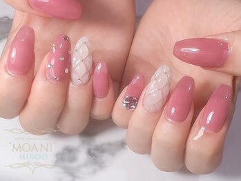 モアニ ヒロオ 渋谷店(MOANI Hiroo)/キルティングネイル