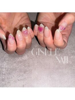 ジゼルネイル(Gisele Nail)/紫外線でピンクになるハート