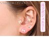 【美容＋可愛い】話題の耳ツボジュエリー１2粒コース（３０分）通常3500円