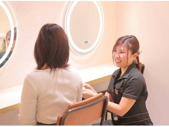 モアビューティー 紙屋町店/アフターカウンセリング、お会計