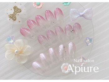 Nail salon A'piure 清水店 【ネイルサロン アピュレ】【04/01 OPEN(予定)】/定額デザインコース4400円