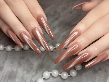 ジュエミーネイル 大阪心斎橋(jewme nail)/マグネット/夏ネイル/長さだし