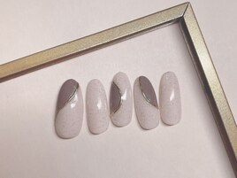 シンプルニュアンスネイル