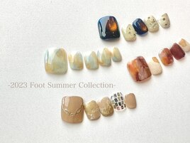 フットネイル　春夏秋冬