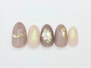 ネイルサロン アビー グランデュオ蒲田店(abbie)/●グレージュニュアンス¥12,430