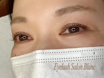 アイラッシュサロン ブラン イオンモール柏店(Eyelash Salon Blanc)/まつ毛パーマUカールロッド束感