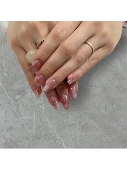 ユニティネイル(Unity nail)/長さ出しピンクマグネット◎