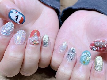 ハイアンドドライ(High and Dry)/クリスマスネイル