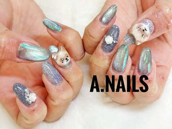 エーネイルズ 心斎橋(A.nails)/推しネイル(事前予約制）