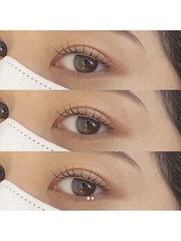 リン 渋谷(RiN.)/カール感まつ毛でナチュラルに