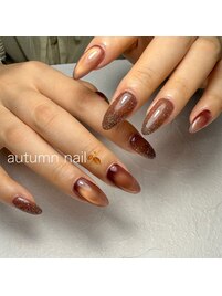 autumn nail♪