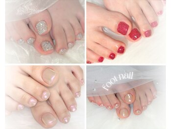 フウ(fuu.)の写真/旬のフットネイルで足元を彩る!定額デザインはフォトギャラリーにて公開中♪