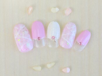 ネイルサロン ハース(Hearth)/華やかなジェルネイル☆