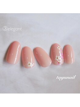 たゆ ネイル(たゆnail)/お花アートネイル